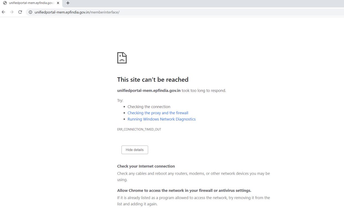 maxifuture's tweet photo. @socialepfo when employee's of India will get seamless government portals? these portals never work and really reliability is a big question. https://t.co/0NbPYwz5KR