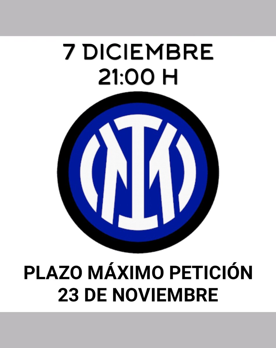 pmdonenrique's tweet photo. ⚠️PRÓXIMAS FECHAS⚠️
SOLICITUD EN NUESTRA PEÑA https://t.co/cZFI9AGr6Y