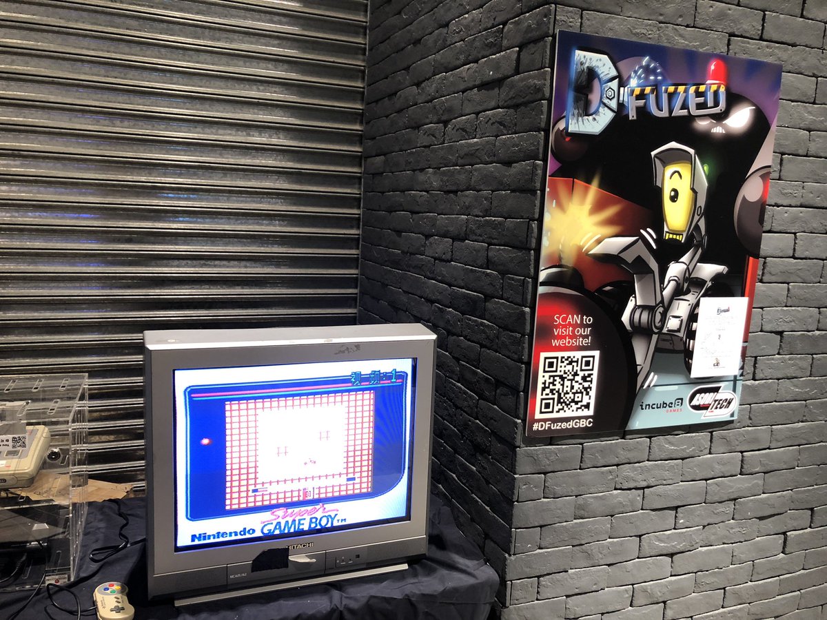 retro_hk's tweet photo. Great to feature an exclusive demo of @asobitech’s game D*Fuzed at this years #RetoHK! A great new spin on the puzzle genre with awesome music and great gameplay! Developed for #GameBoy and published by https://t.co/xn9UThd3Cn coming in the near future! https://t.co/h1JGQHqB28