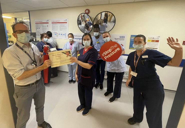 RBFT Tissue Viability (@rbft_tvservice) on Twitter photo Congratulations to all in the ED department ‘Pressure Preventers of the month’ Tissue viability want to thank you for all your effort and hard work <a href="/RBNHSFT/">Royal Berkshire NHS Foundation Trust</a> Congratulations to all in the ED department ‘Pressure Preventers of the month’ Tissue viability want to thank you for all your effort and hard work <a href="/RBNHSFT/">Royal Berkshire NHS Foundation Trust</a>