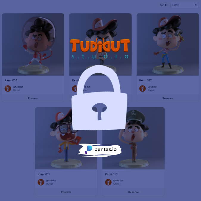 tudidut_studio's tweet image. Hi all beautiful @Pentasian !!! 5 more series of ' #impianremi ' by @tudidut_studio will be release tonight exclusively on @pentas_io
 
be prepared!!! app.pentas.io/user/0xb4ee804…
 
@MalaysiaNft
#pentasio #pentas @kupeh_rod