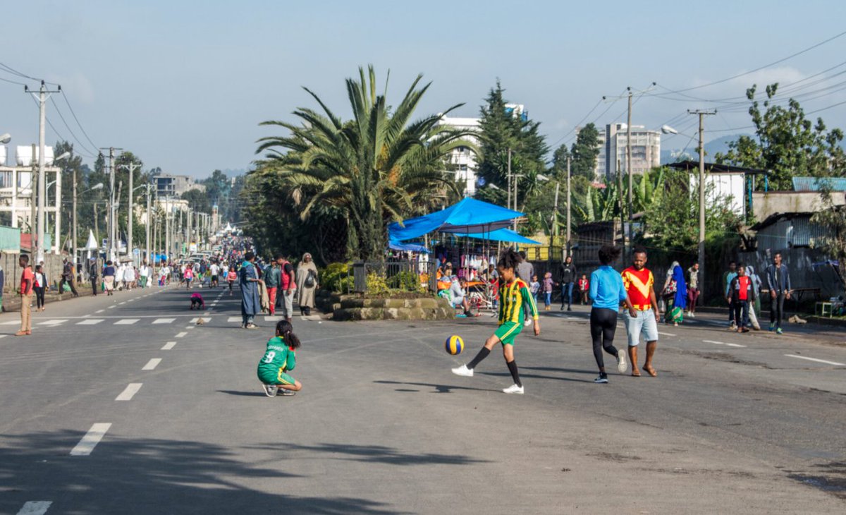 Lucas Snaije (@lucas_snaije) on Twitter photo Last year, I interviewed one of <a href="/mengedlesew/">Menged Le Sew</a>'s founders, Seble Samuel. She explained how the program showed people an alternative, more joyful & equitable vision of what #streets could be.
Check it! bycs.org/streets-for-pe… Last year, I interviewed one of <a href="/mengedlesew/">Menged Le Sew</a>'s founders, Seble Samuel. She explained how the program showed people an alternative, more joyful & equitable vision of what #streets could be.
Check it! bycs.org/streets-for-pe…