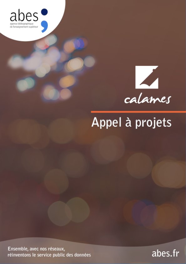 com_abes's tweet photo. Signalement rétrospectif #Calames, lancement de l'appel à projets 2022
https://t.co/xNTAVA21mC https://t.co/rzXr76SamQ