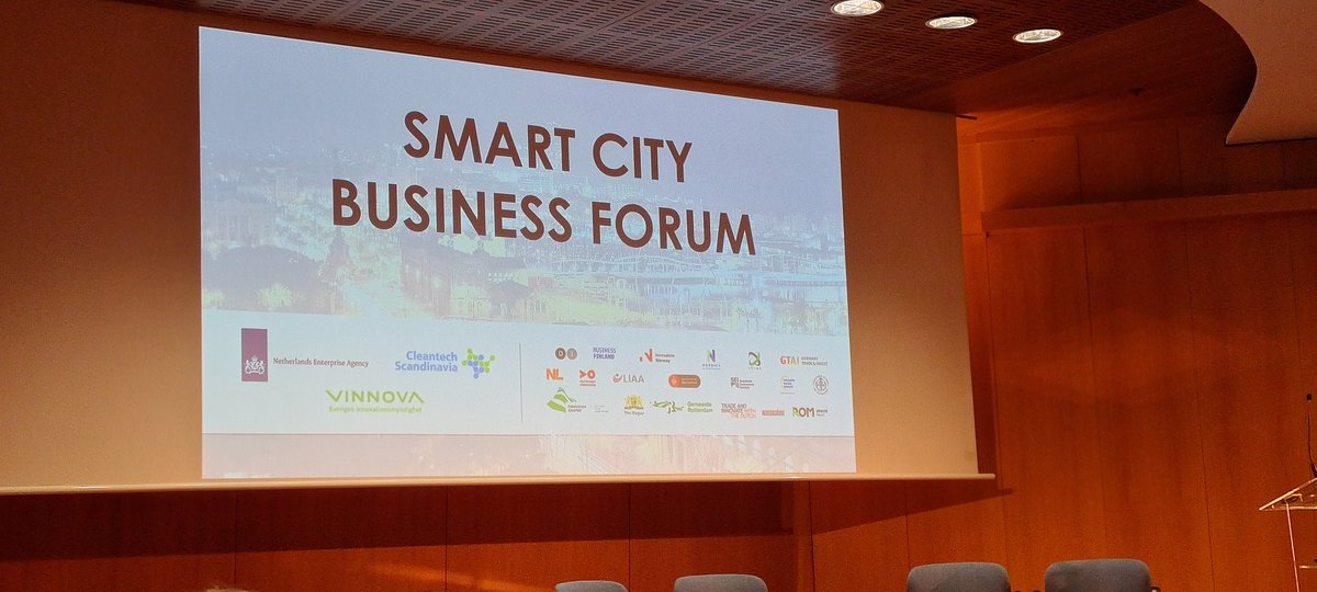 We are very pleased to be part of the international #SmartCity Business Forum! This inspiring day will focus on #Sustainability challenges but especially on the way forward to climate neutral cities, where public-private collaboration is key. Let's #innovate together!