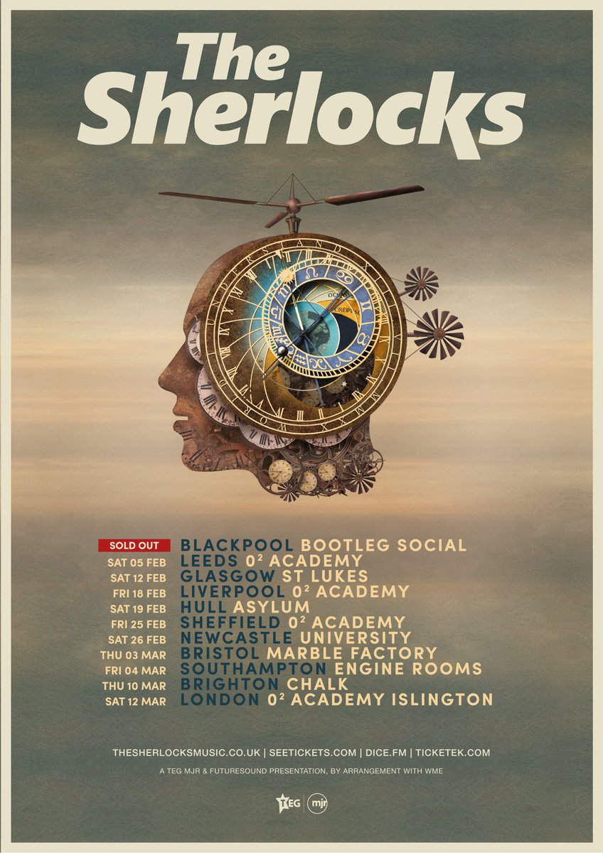 TheSherlocks's tweet photo. Oreyt people, hope all is well 🙌

WHO DO YOU WANNA SEE US TAKE OUT ON THE ROAD WITH US ON OUR NEW ALBUM TOUR IN 2022? 

We buzz off supporting new bands/artists and giving them a chance to play in front of you lot. Let us know, we will have a listen &amp; pick some👇 https://t.co/DKSCEjVyMb