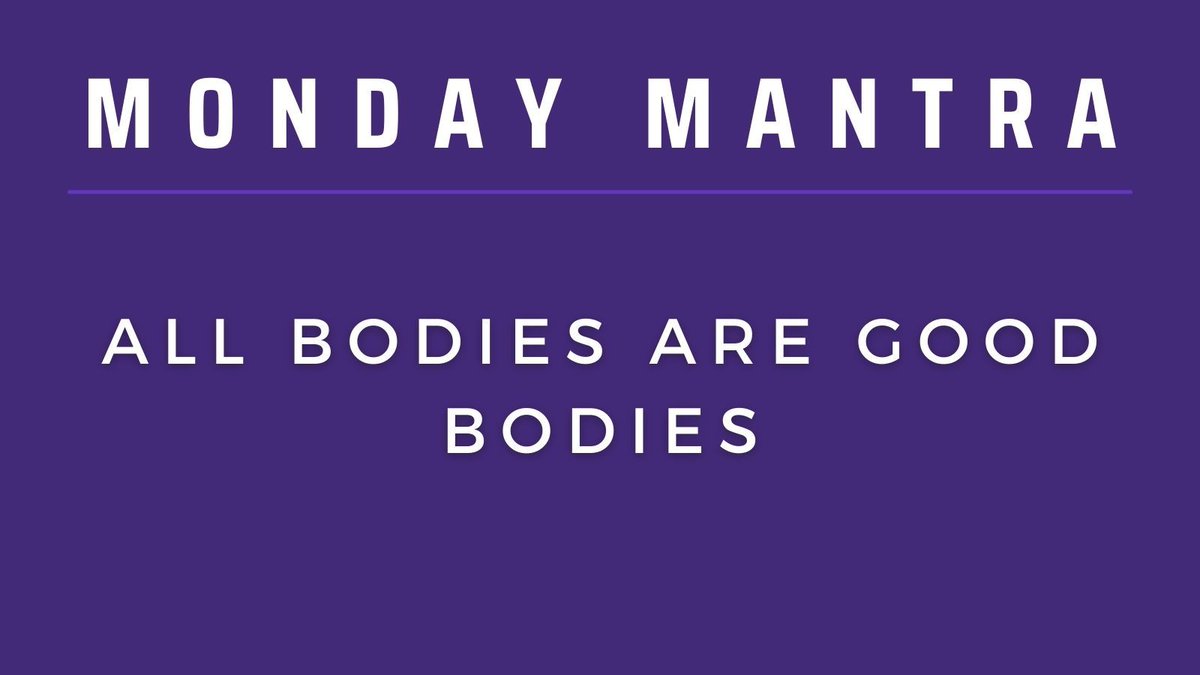 Something to think about this week! There's so much body shame, expectations, unrealistic standards. Accept yourself! Accept others!

#allbodiesaregoodbodies #Feminism #NoBodyShame