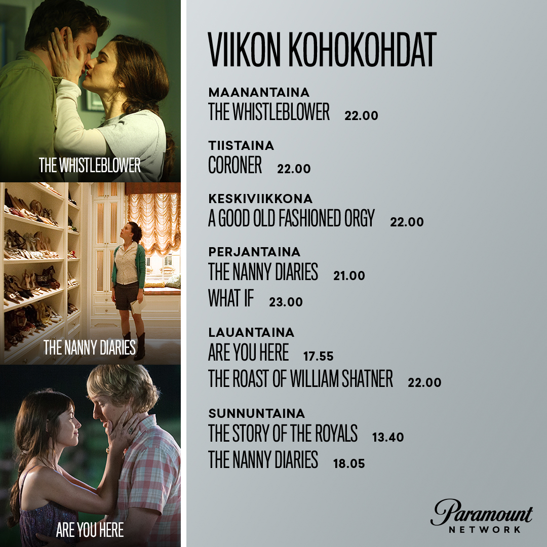 Paramount Suomi (@ParamountSuomi) / Posts / X