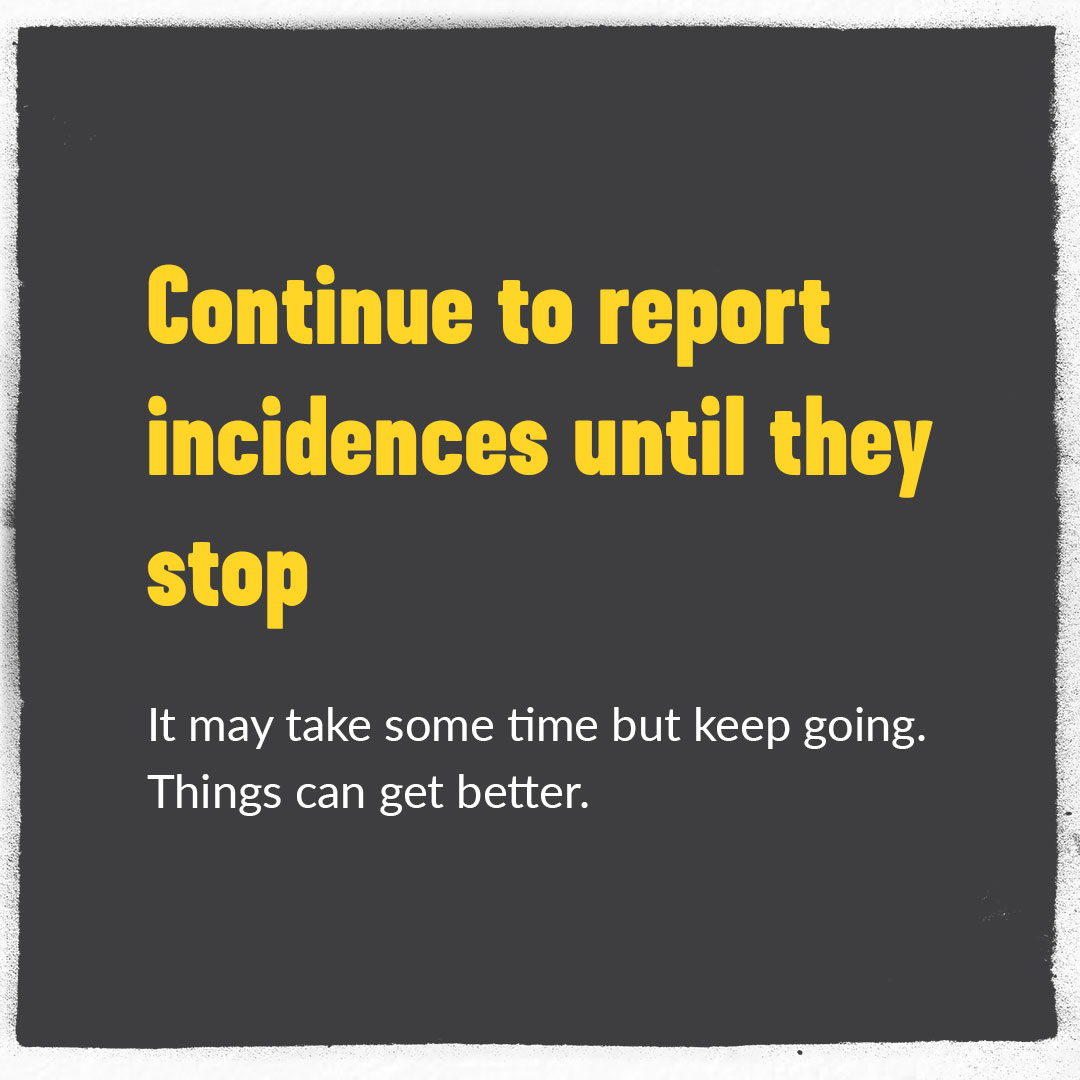 Our advice on how to address being bullied. #AntiBullyingWeek