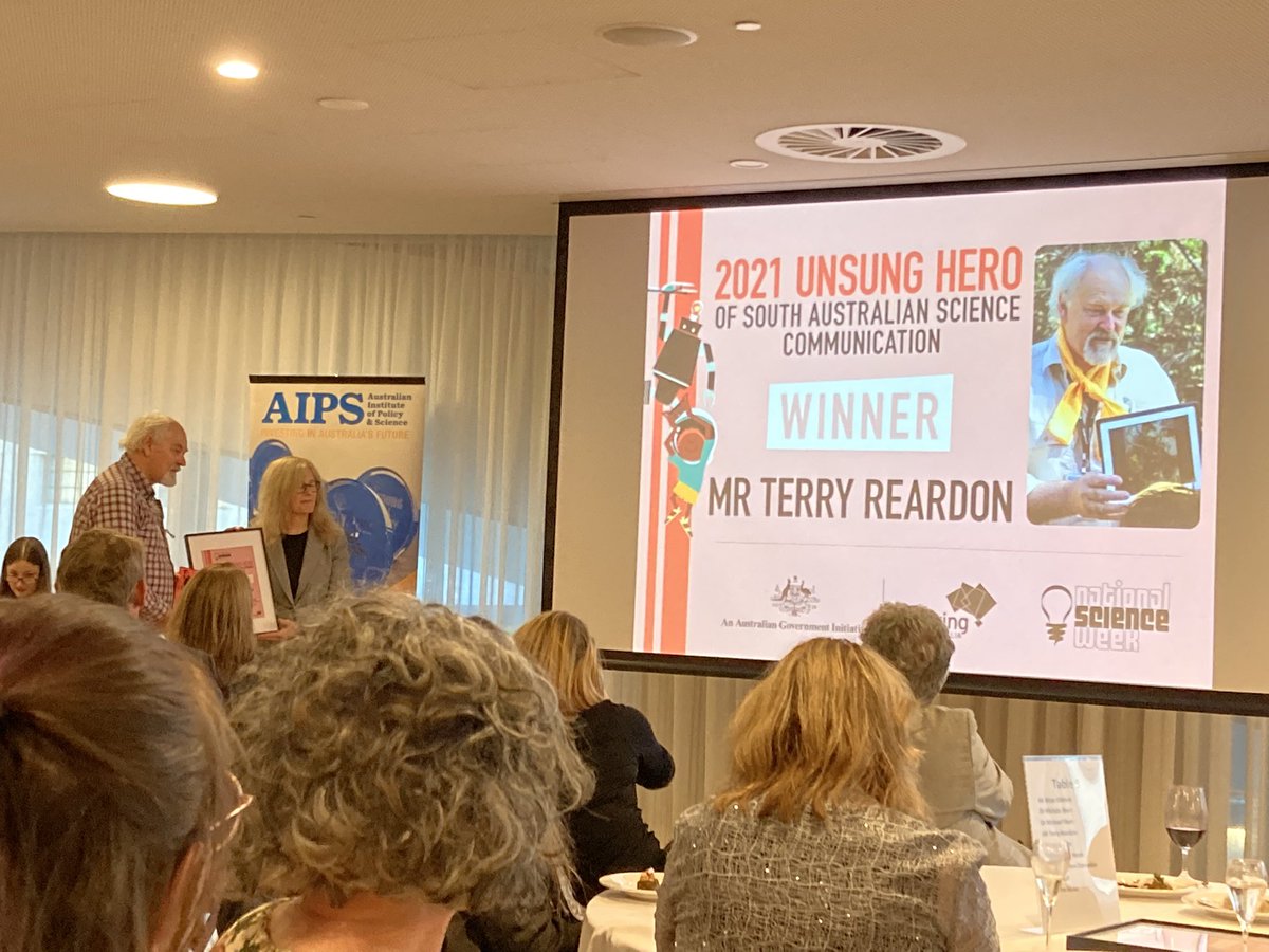 Michelle Waycott π·ππππ (@mic_mw) on Twitter photo Terry Reardon 2021 unsung hero of SA science communication - champion for our wonderful Bats! <a href="/SAMuseum/">South Australian Museum</a> Terry Reardon 2021 unsung hero of SA science communication - champion for our wonderful Bats! <a href="/SAMuseum/">South Australian Museum</a>