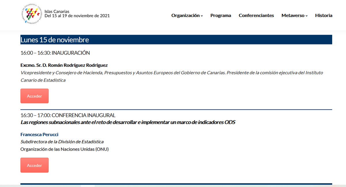 Hoy a las 16:00 (hora canaria) comienzan las XXI #JECAS organizadas por el <a href="/istac_es/">Istac🇮🇨</a>. 

Si te inscribiste, puedes acceder con tus credenciales a través de la página jecas.es/programa/ 

Si no, te animamos a seguir las sesiones plenarias por Youtube: youtube.com/channel/UCMXem…