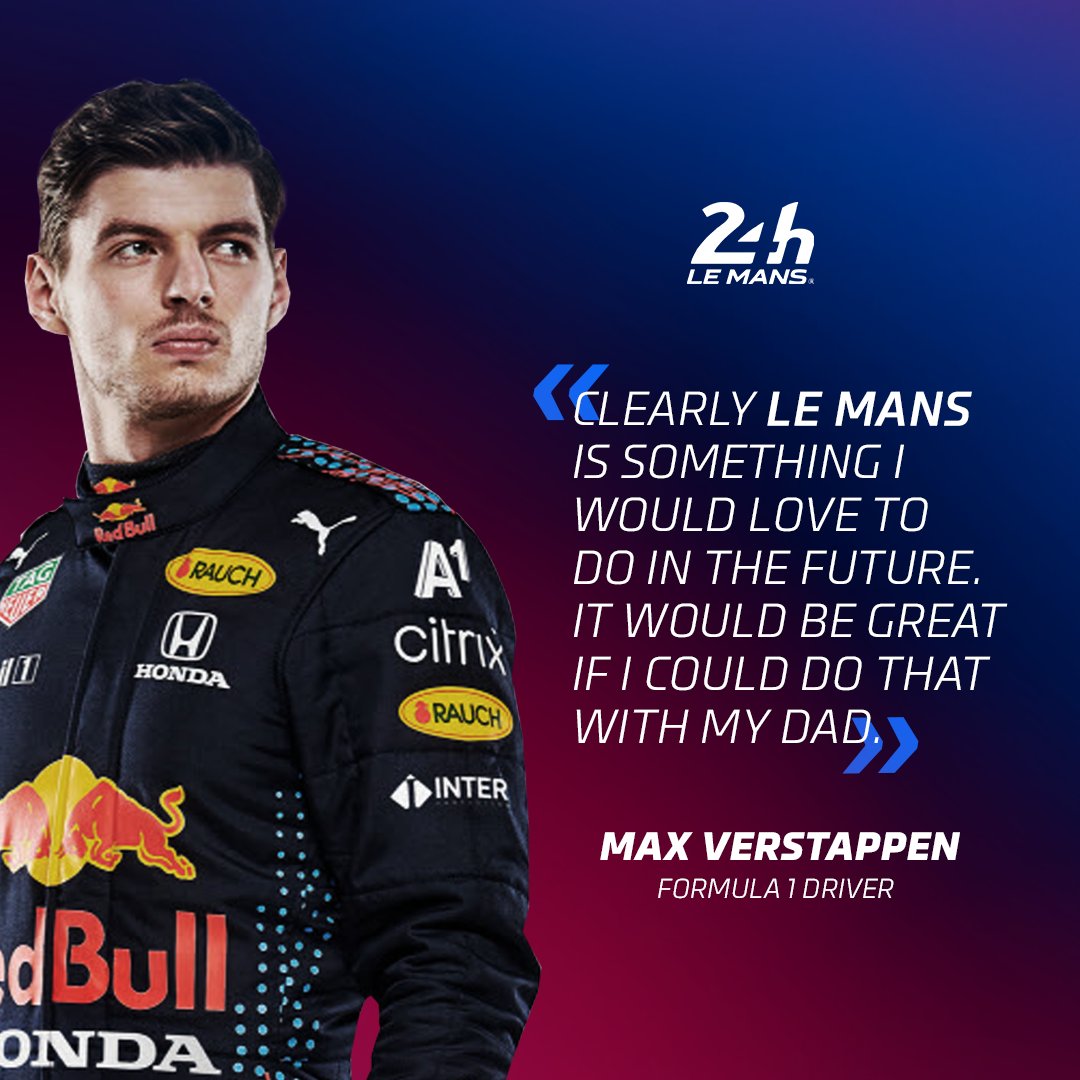 Well said <a href="/Max33Verstappen/">Max Verstappen</a>.
Who would like a Verstappen family line-up? 

#LeMans24
