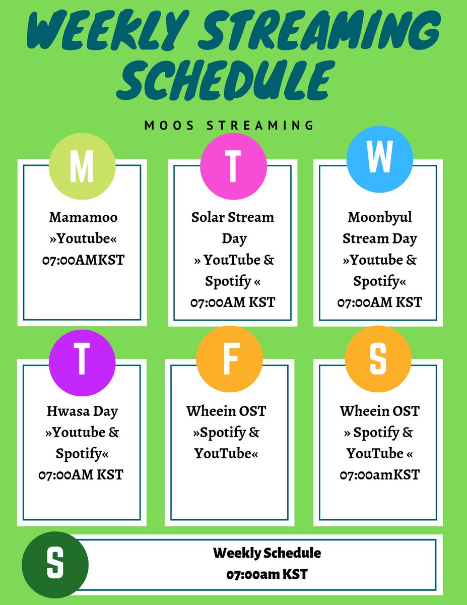 MoosStreaming's tweet photo. Monday
» The Stream of today it's focused #MAMAMOO YouTube MV's.
» You can join at any time of the day.
↓↓Follow the List Below ↓↓
HT: #마마무 #MOOSFOR_MMM @RBW_MAMAMOO https://t.co/kF7IWIrBkS