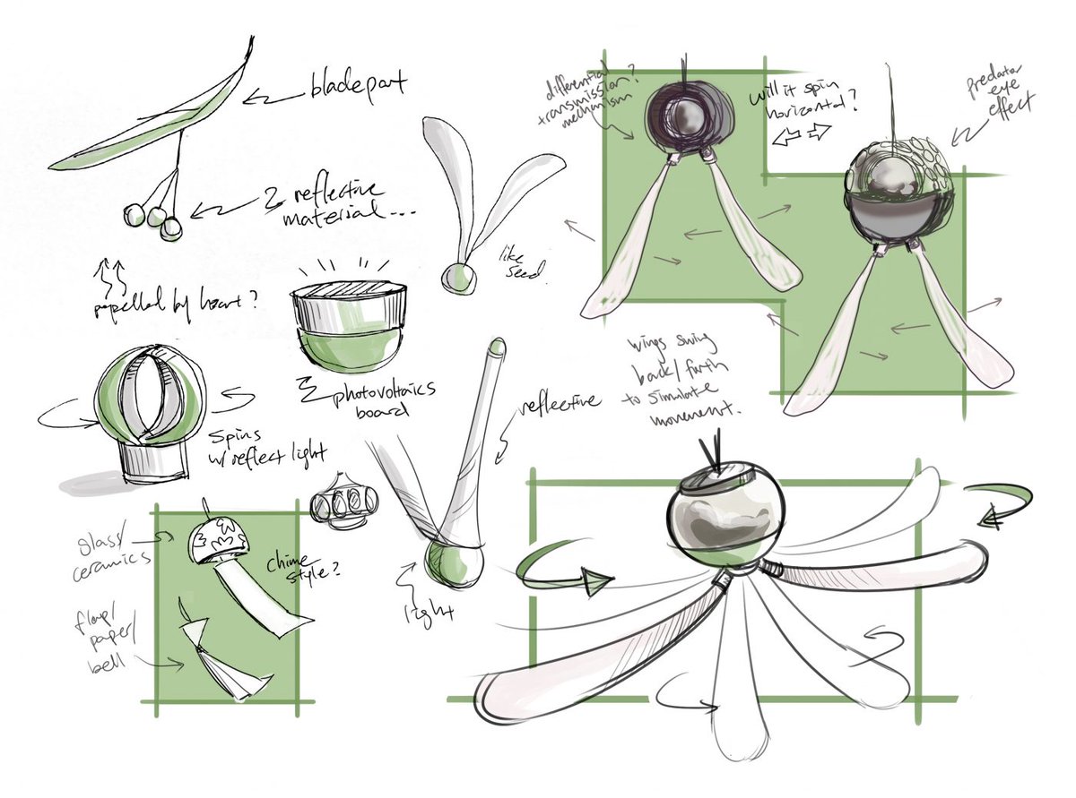 diconexiones's tweet photo. The Wing Guard

Sistema para repeler insectos en servicios de alimentos al aire libre, inspirado en la libélula

Proyecto de Ellen Ren en nuestro taller de #Biomimética en @PrattInstitute seleccionado para la 7ta edición del #GlobalGradShow en Dubai 2021.

https://t.co/5mx3X7jrWG https://t.co/jy5ALEcSee