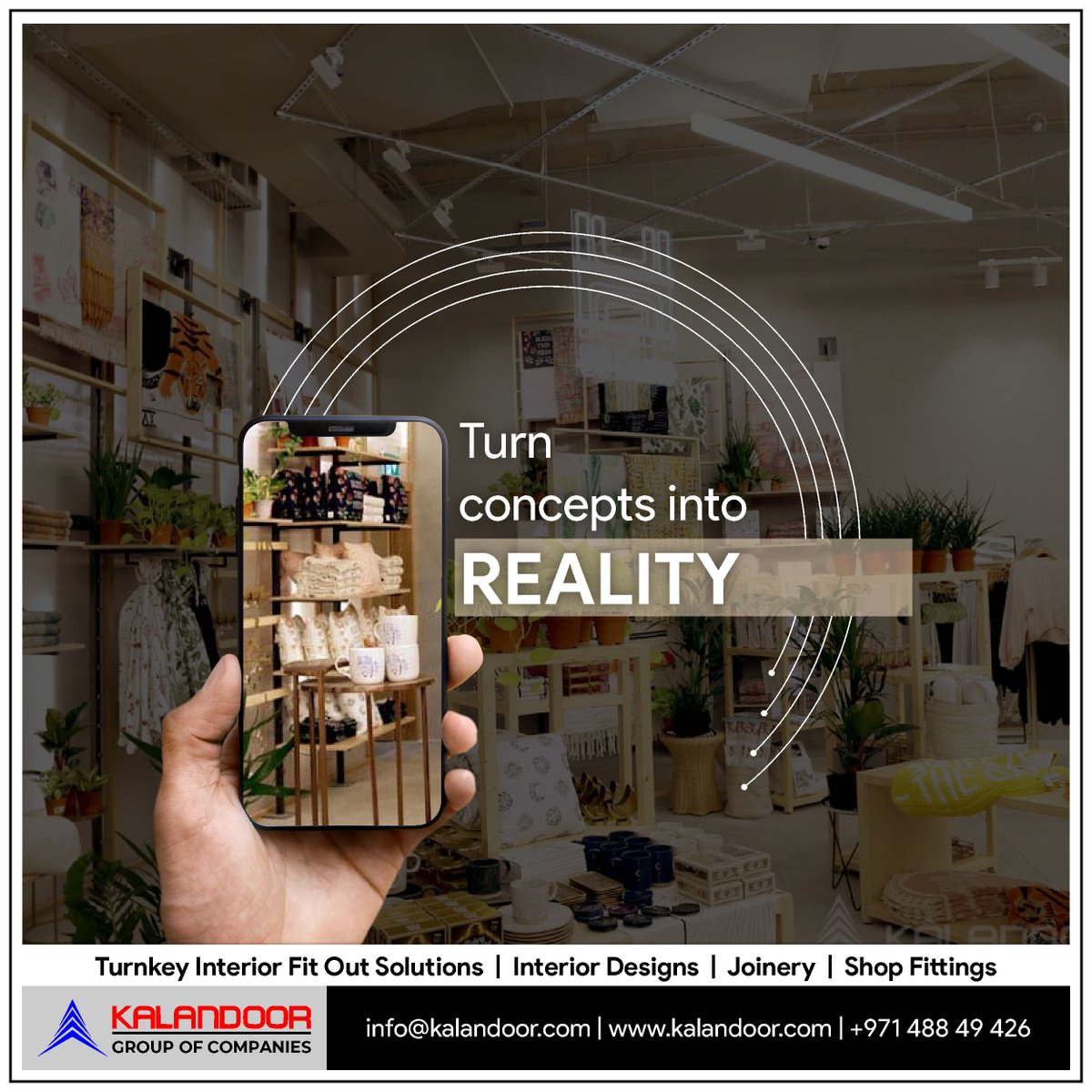KalandoorGroup's tweet photo. Its not about the idea - it never was - its about making ideas happen
.
To know more contact us on - 
info@kalandoor.com 
+971 488 49 426 
.
#fitoutcontractor #fitoutcompany #fitoutspecialists #dubaiinteriors #dubaiinteriordesign #dubaifitoutcontractor #kalandoor #kalandoorgroup https://t.co/nJTweSfhLT