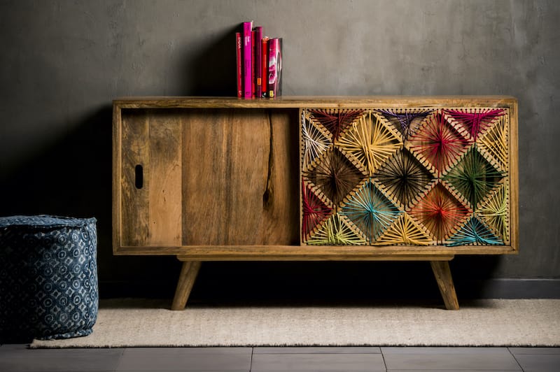 NilaPDesigns's tweet photo. The Geo String Art Sideboard delivers an original knitted door with pronounced wood grain. 
#furniture #sideboard #mangowoodfurniture #londonislovinit #bohofurniture #furnituremaker #furnituredesigner  #interiordesign 
https://t.co/eTNZShKFDb https://t.co/mkt5jkcGQY