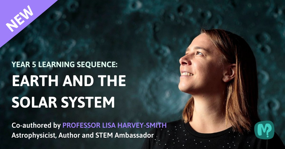 getmappen's tweet photo. We are very lucky at MAPPEN to work with award-winning astrophysicist, author and STEM Ambassador, 
@lisaharveysmith! Learn about our work with Lisa, including our co-created Year 5 learning sequence: Earth and Solar System - and take the free quiz! https://t.co/RLpS0WnKzp
#STEM https://t.co/fYhgvu4Ioo