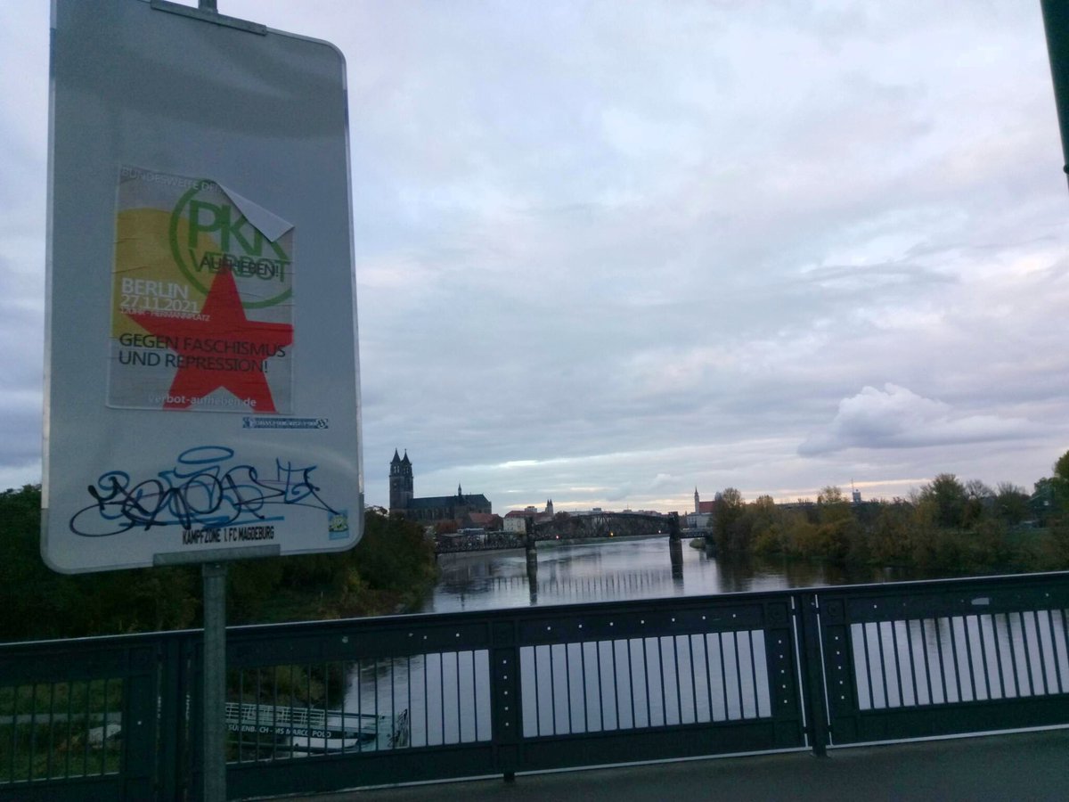 solibuendnis's tweet photo. Kommt am 27.11 nach #Berlin und sagt Nein zur Repression gegen die kurdische Freiheitsbewegung, Nein zum PKK-Verbot!

Komm mit auf die gemeinsame Busanreise aus #Magdeburg! Ticketverkauf per Email an solibuendnis-kurdistan-md@riseup.net

https://t.co/aBwgUAaGws
#PKKVerbotAufheben https://t.co/stuEfBv1xk