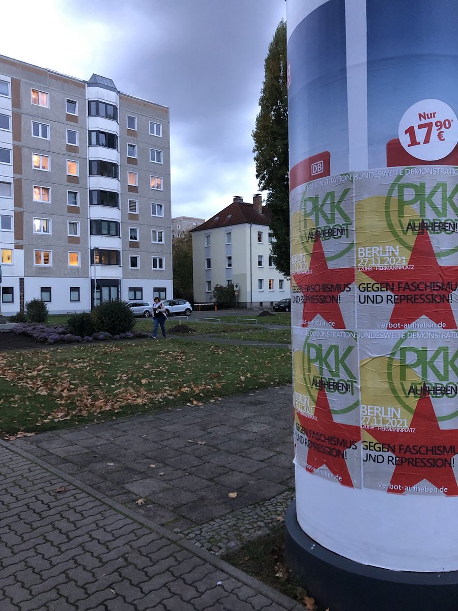 solibuendnis's tweet photo. Kommt am 27.11 nach #Berlin und sagt Nein zur Repression gegen die kurdische Freiheitsbewegung, Nein zum PKK-Verbot!

Komm mit auf die gemeinsame Busanreise aus #Magdeburg! Ticketverkauf per Email an solibuendnis-kurdistan-md@riseup.net

https://t.co/aBwgUAaGws
#PKKVerbotAufheben https://t.co/stuEfBv1xk