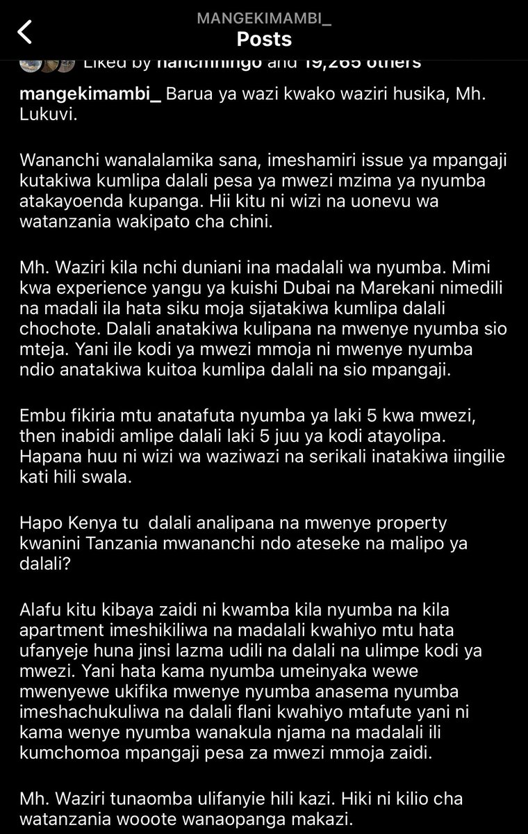 faraj_tech's tweet photo. Mange anawasagia kunguni madalali @iamKaga 

Ila kwa experience yake ya Dubai na America. Anakubal wapo ila hawalipwi kias kikibwa hvyo 
Ndio Estate yetu inakuja kufanya https://t.co/2mHrJycceY