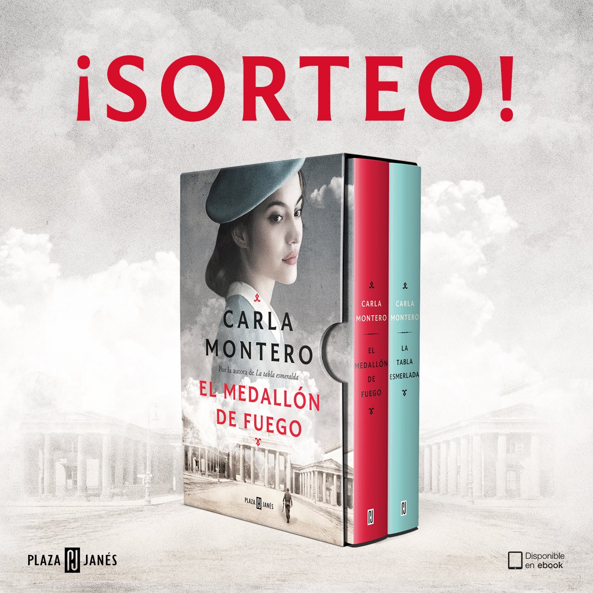CarlaMonteroM's tweet photo. ⚠️ATENCIÓN SORTEO⚠️
¿Quieres ganar este bonito estuche que incluye La tabla esmeralda y El medallón de fuego firmados?
🎁RT este tweet 
🎁seguir @CarlaMonteroM 
Tienes hasta el domingo 21 a las 12:00 de la noche para participar.
@plazayjanes @penguinlibros https://t.co/BKIfEHfnCi