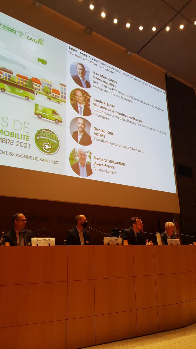 L'accompagnement, clé du dvpt de l'électro-mobilite. Accompagnement des entreprises, des citoyens, des collectivités afin de lever les freins, faciliter et anticiper les déploiements. <a href="/ademe/">ADEME</a> <a href="/Ecologie_Gouv/">Min. Ecologie Territoire Transports Ville Logement</a> <a href="/FR_mobilites/">France Mobilités-French Mobility</a> <a href="/AvereFrance/">Avere-France ⚡️</a>. #assies de l'#electromobilité <a href="/departement13/">Département des Bouches-du-Rhône</a>