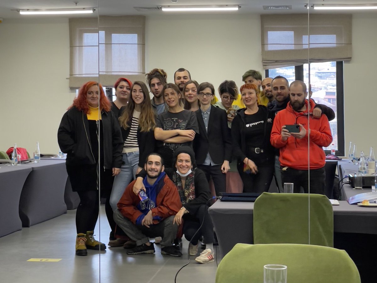 🏳️‍🌈This weekend, Tbilisi Pride team worked on a new strategic vision for the organization and an action plan for the next year.

✊After the hardest summer, we have regained our strength and despite the deep political crisis, we continue to work actively.
#TbilisiPride