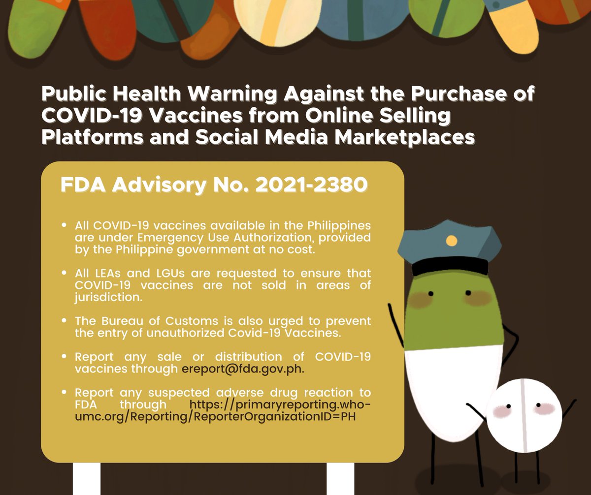 sibolcph's tweet photo. TagSIBOL : National Consciousness Week Against Counterfeit Medicine

Sibol-PH is one with the fight against the use of counterfeit medicine. It is our responsibility to spread the proper knowledge and awareness until counterfeit medicine has met their own defeat. ✊

#TagSIBOL 🌷 https://t.co/OjHFsTb22n