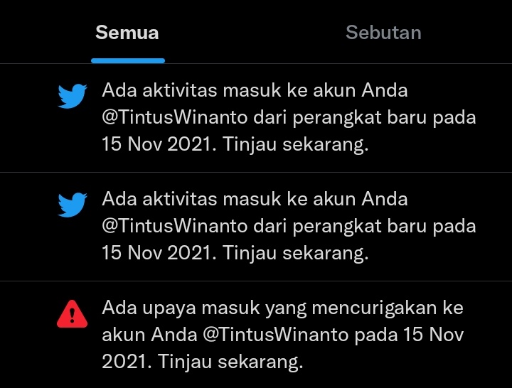 TintusWinanto's tweet photo. Ada penyusup mencoba masuk akun saya. Jadi apabila ada DM spam link tolong abaikan 🙏🏻 https://t.co/L1lEuD35fZ