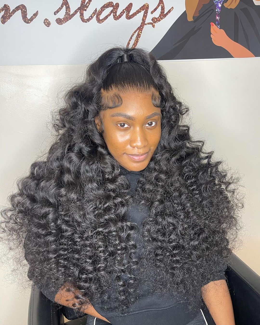 Big wand curls on weave cheap