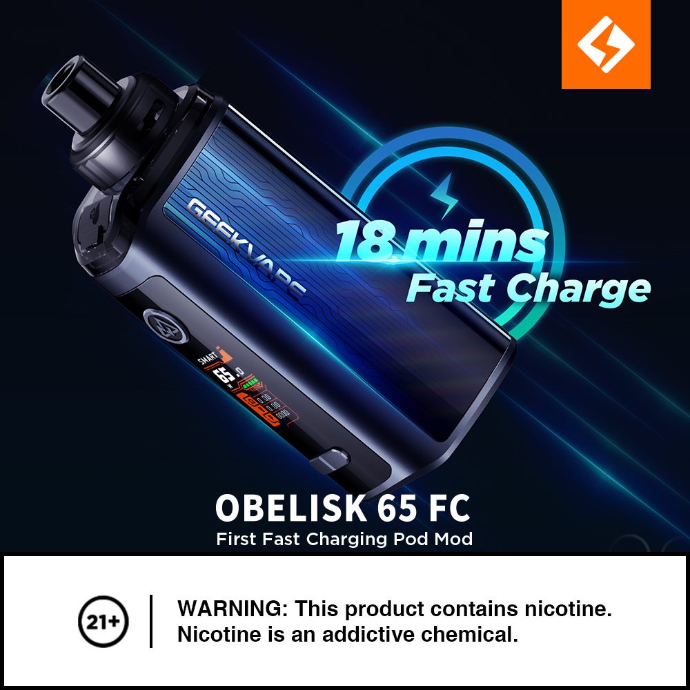GeekvapeStore's tweet photo. 0% to 100% in 18 minutes.
Supports OTG Reverse Charge and USB-PD Charging Adapter
https://t.co/In5SXNvyhI
.
.
Warning: You must be of legal age to vape, thank you!
#vape #vapelove #vapers #geekvapestore #fastchargevape #geekvapeobelisk #podmod #podmodkit #obelisk65fc https://t.co/o3YssDlmT8