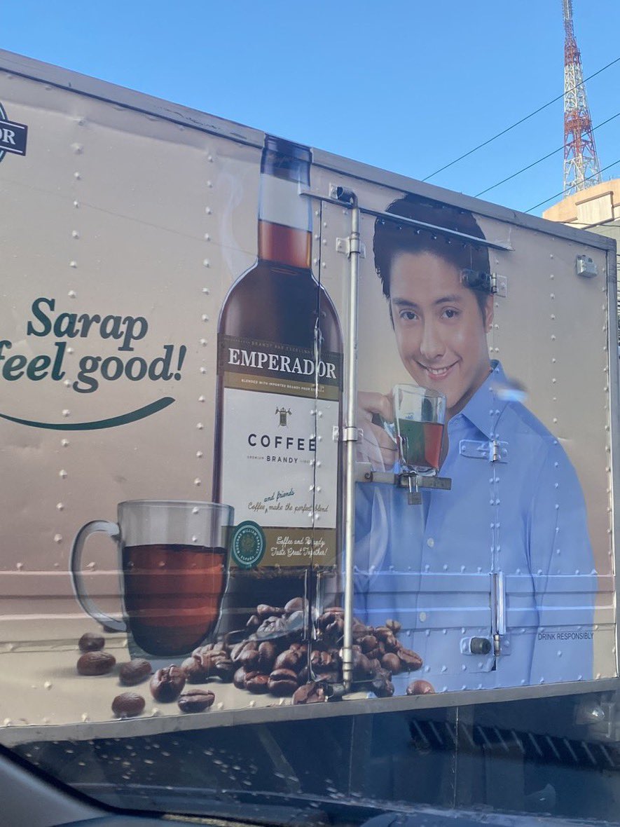 _missbeatriz_'s tweet photo. Nakakapanibago orb hahahahaha. Congrats, @imdanielpadilla! #DJPForEmperadorCoffee https://t.co/WFos50shTq