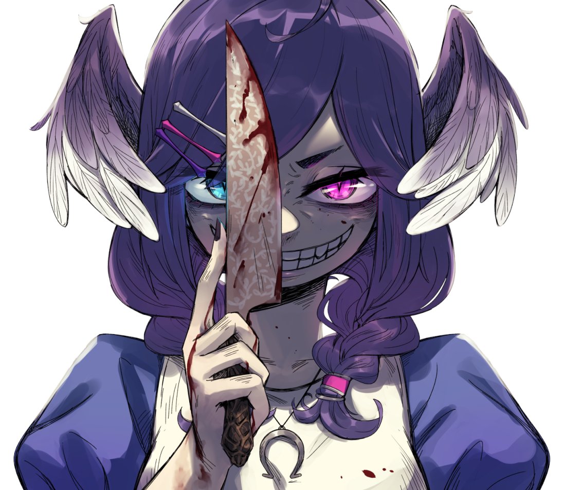 Artsuki 「Selen: Who need the f*cking knife!
me(dr」|カオのイラスト