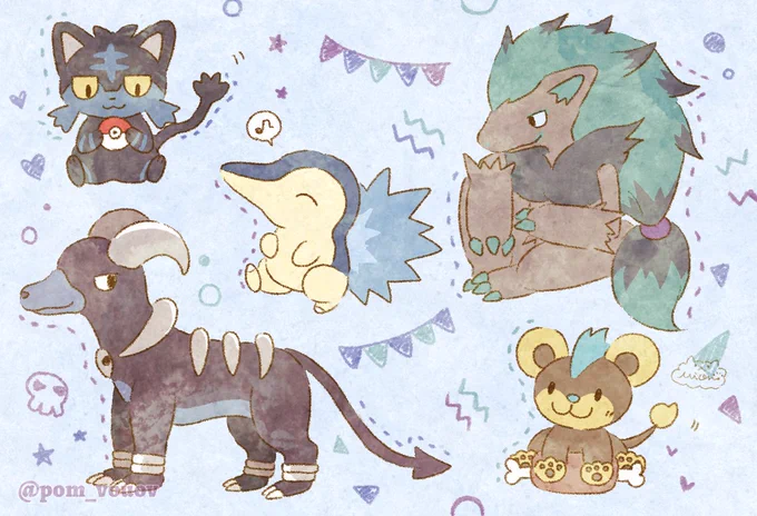 色違いポケモンまとめ⸜❤︎⸝‍
#ゆるふわポケモン 