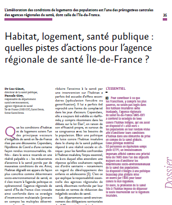 GinotLuc's tweet photo. On va se le dire: le numéro en ligne de Santé en Action est LE document qui manquait sur le lien entre logement et santé. L'@ARS_IDF est fière d'y tenir sa place, parce que c'est au cœur de notre stratégie...A diffuser fissa fissa!
https://t.co/khxvytALOf https://t.co/z69YbIPsK6