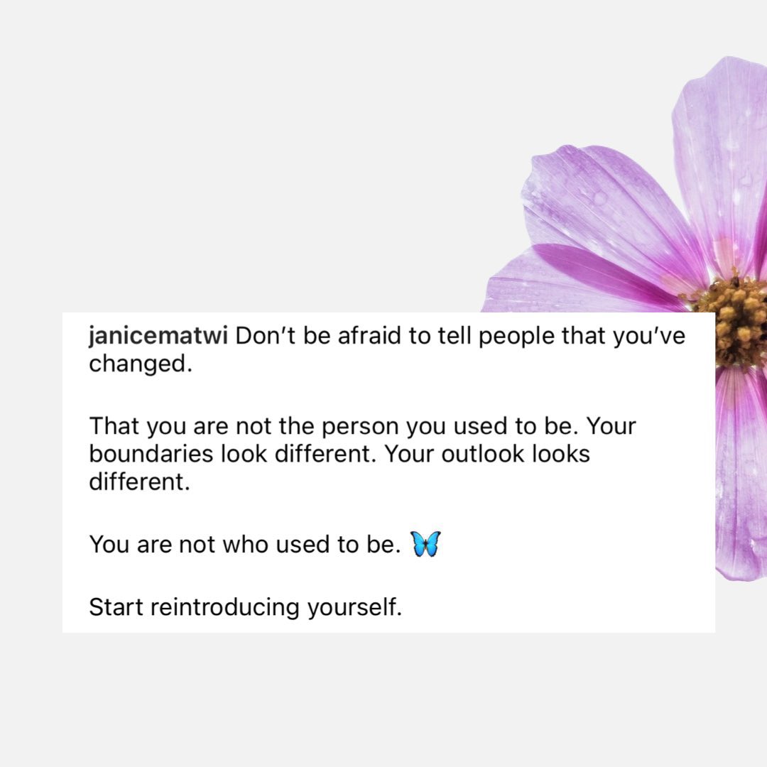 jmatwi's tweet photo. Don't be afraid to tell people that you've changedπ¦
#novemberreminders https://t.co/IMCILgZUAZ