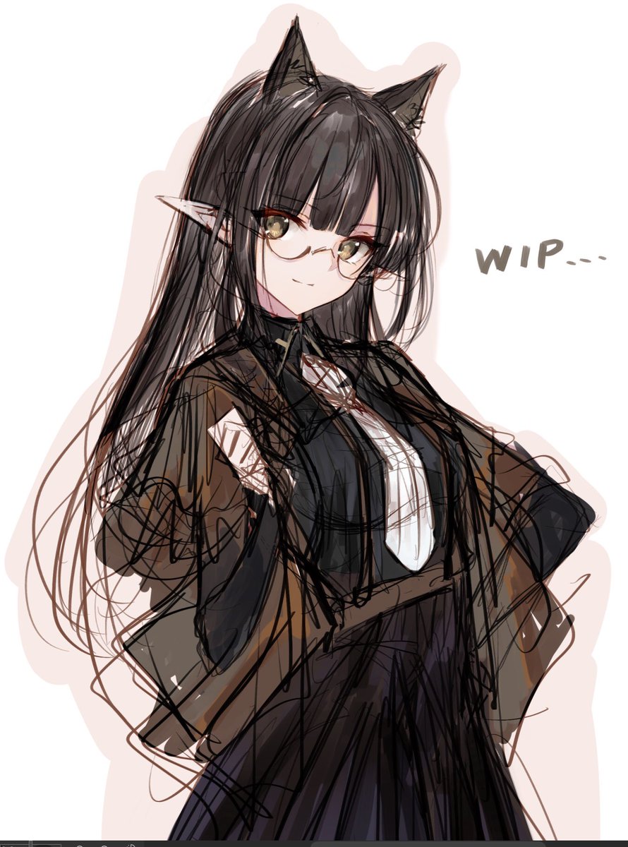 「」|たきのイラスト