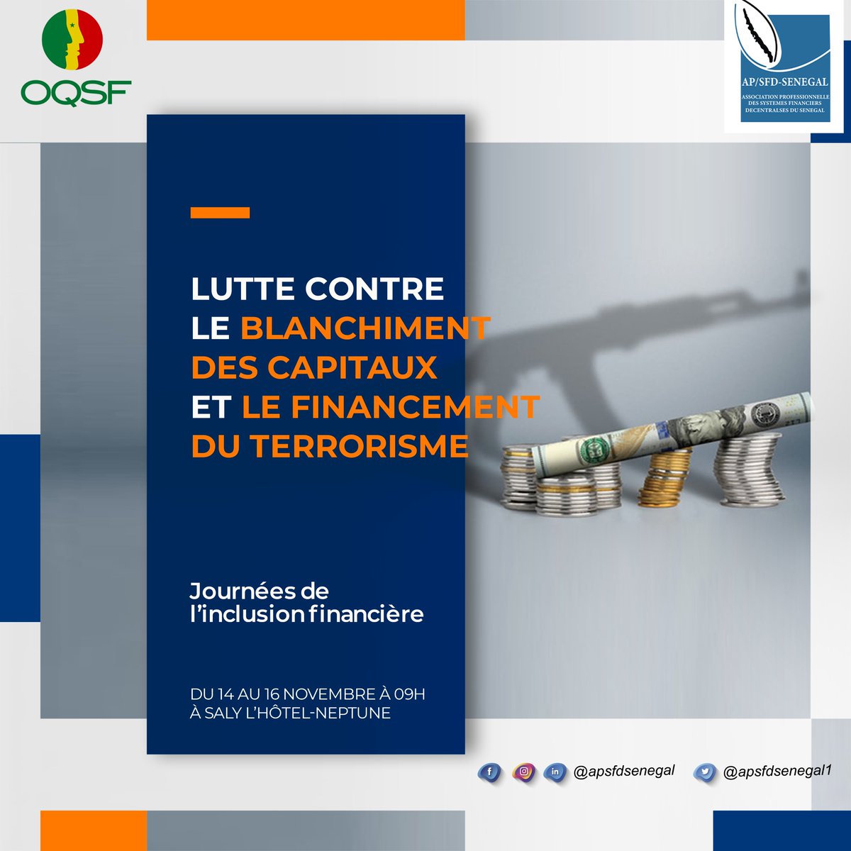 Suivez en direct la journée de sensibilisation des journalistes de la presse économique sur la lutte contre le blanchiment des capitaux et le financement du terrorisme
#apsfd
#oqsf
#ebass_2018_2019
#kebetu
