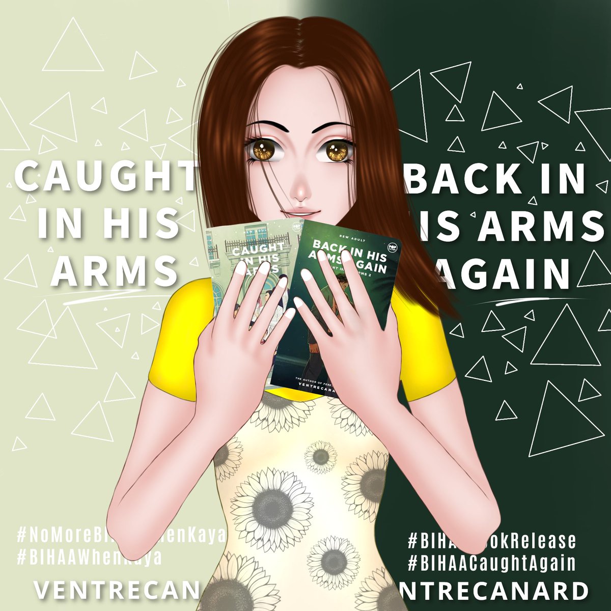 levin_agape's tweet photo. Kap @VentreCanard_Wp holding 2 of her masterpieces💛

Congratulations, Captain!

#VCArtworks
#NoMoreBIHAAWhenKaya
#BIHAACaughtAgain https://t.co/tpFxknKeN6