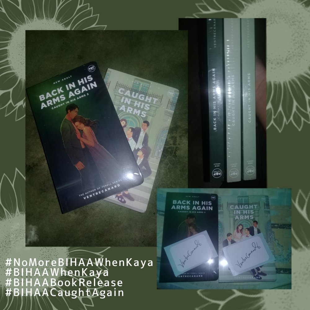 levin_agape's tweet photo. No more #BIHAAWhenKaya at BIHAA cutie HAHAHA. Di na rin ako sad😭. Gosh! Sobrang ganda ng pirma ni Kap Ven at saka nung book 😭😭😭, kinikilig ako HAHAHAHA. Congratulations Kap Ventre Canard 
#NoMoreBIHAAWhenKaya
#BIHAAWhenKaya
#BIHAABookRelease
#BIHAACaughtAgain https://t.co/9fhTatKIJR
