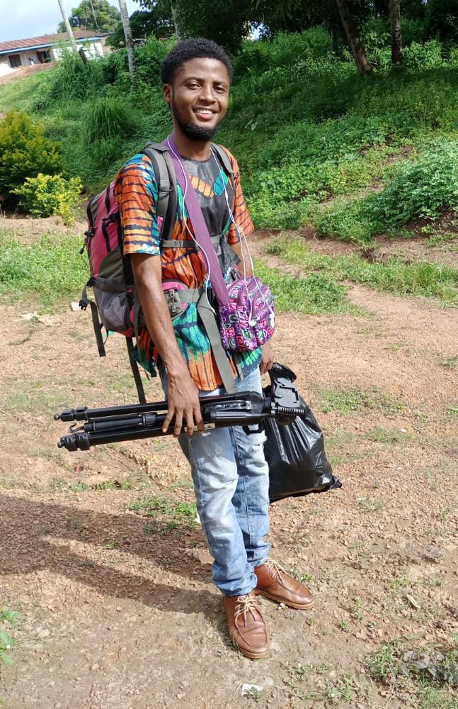 Salonemessenger's tweet photo. Stunning photos of Tamba-Martha , a 24-year-old Sierra Leonean Multimedia Journalist, Cultural Heritage Activist, Photographer, visual and audio editor. Founder of Naytive Salone Media an online YouTube channel dedicated to sharing Africa's cultural heritage and tradition. https://t.co/3AbhBwwAS2