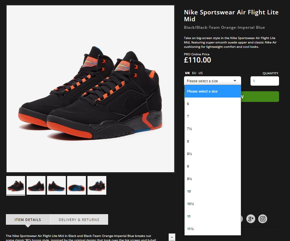 nike air direct flight