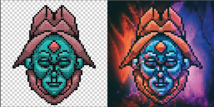 New stuff dropping soon, working on moving to my new contract right now ✌️
#nft #pixelart $ftm