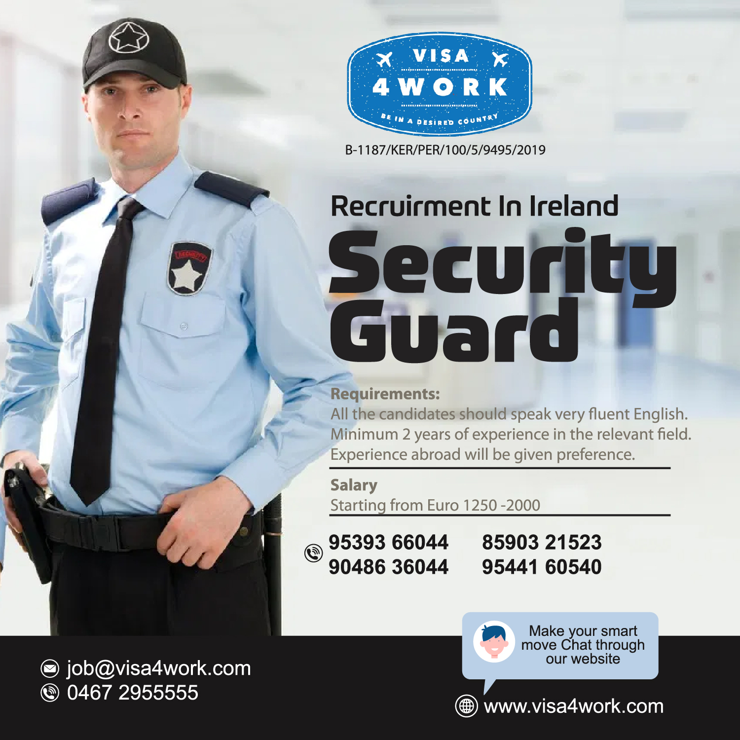 Visa4work on Twitter: "+91 9539 366 044 +91 9048 636 044 +91 8590 321 523  +91 9544 160 540 +91 467 295 5555 #securitycameras #training  #securitycamera #police #securityguards #homesecurity #sicherheitsdienst  #secwan #securityabsolute #surveillance ...