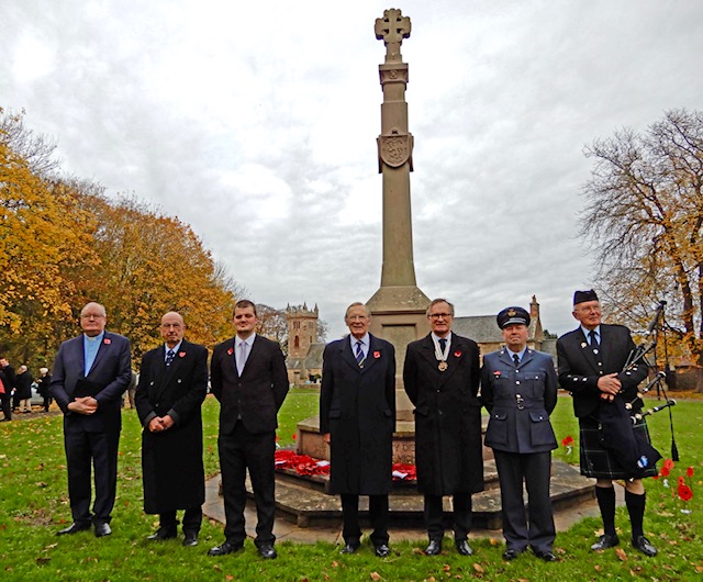 A privilege to attend the centenary re-dedication of the Dirleton war memorial and lay a wreath on behalf of <a href="/aircadets/">RAF Air Cadets</a>