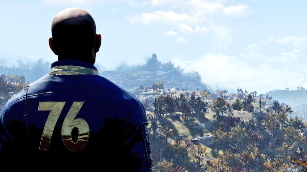 HeyItsMayor's tweet photo. 🎶Country roads, take me home
To the place I belong🎶 Happy 3rd Reclamation Day! 

#fallout76 #Mayor4Watoga #bethesda #fallout #reclamationday #vault76 https://t.co/eT9iWv6inc