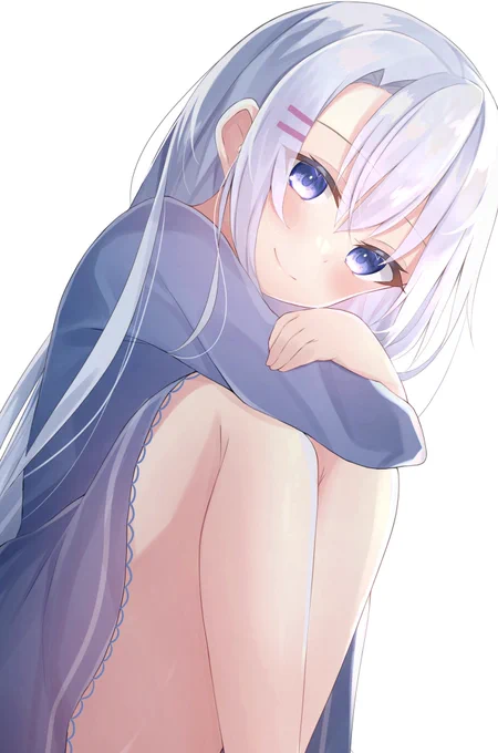 「ん〜?なに見てるの?」 