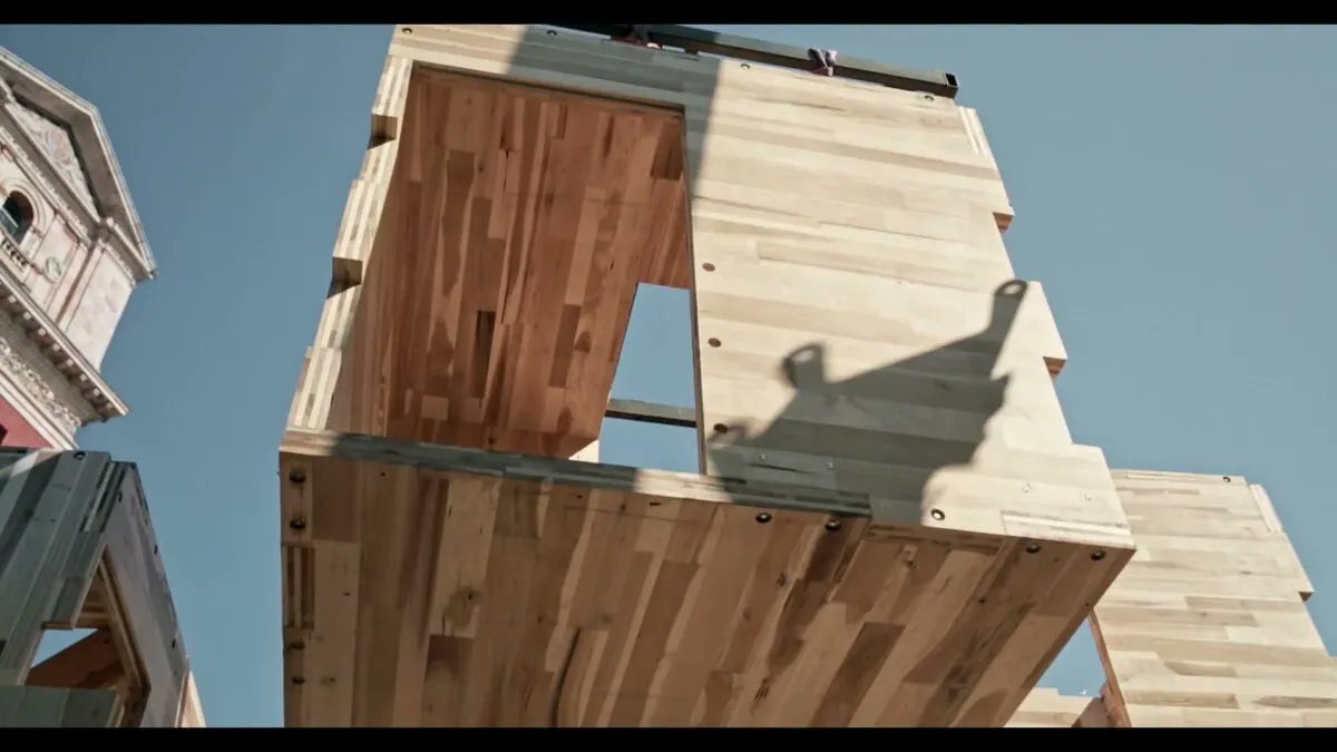 VIDEO: Combining sustainable American tulipwood with methods of modular construction, MultiPly confronts two of the current age’s biggest challenges #WOWF #COP26 wowf.uk/multiply
