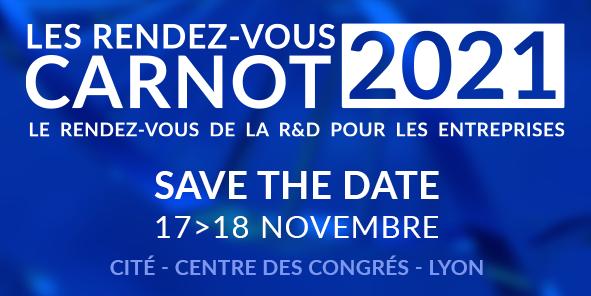 <a href="/RnDVision/">RDvision</a>  sera présent aux <a href="/RDV_CARNOT/">Les Rendez-vous Carnot</a> les 17 et 18 novembre, Centre de Congrès de Lyon
#ThePlaceToBe en R&amp;D cette semaine
#innovation