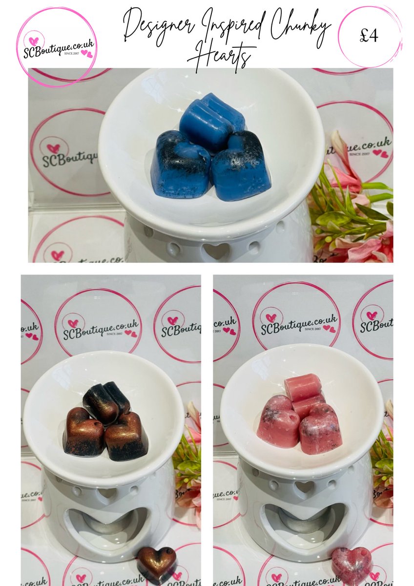 SCBoutique_uk's tweet photo. 3 New Designer Inspired Wax Melts have been added to the website 🔥🔥🔥
- Blue 💙
- Dark Orchid 🖤
- Miss D 💗
#newscents #designerinspired #designerinspiredscents #blue #bleu #blackorchid #missd #missdior #scboutiqueukwaxmelts #waxmeltsuk #waxmeltaddict #scboutiqueuk 💕 https://t.co/NyvOPZG9kO