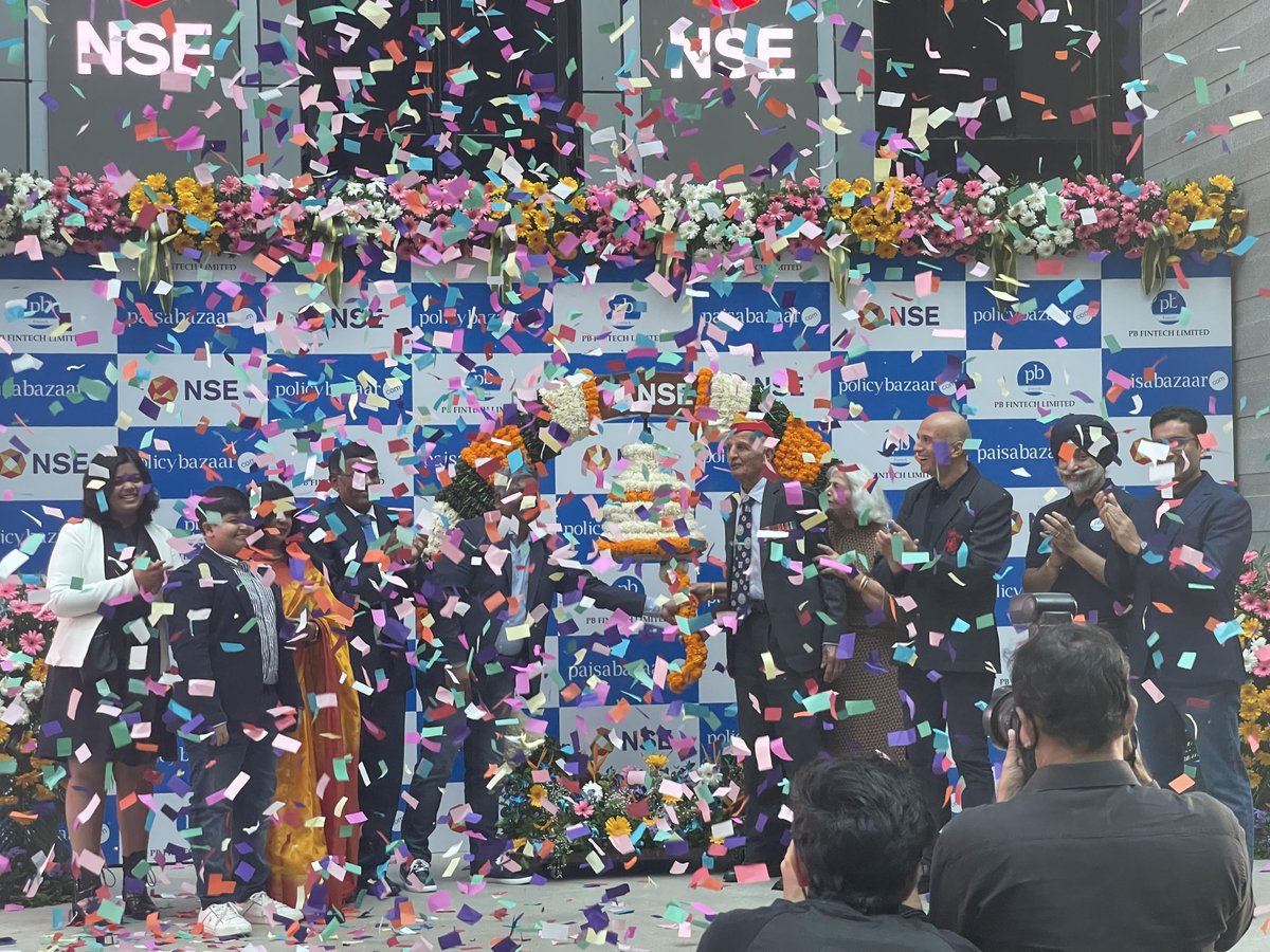 TrueNorthCo_In's tweet photo. Congratulations to our partner company @policybazaar  for their successful debut on the bourses. We are excited and look forward to their continued expansion in the coming years.

#BuildingBusinesses #PeopleFirst #Insurance #PrivateEquity https://t.co/62EUlR9Sqd